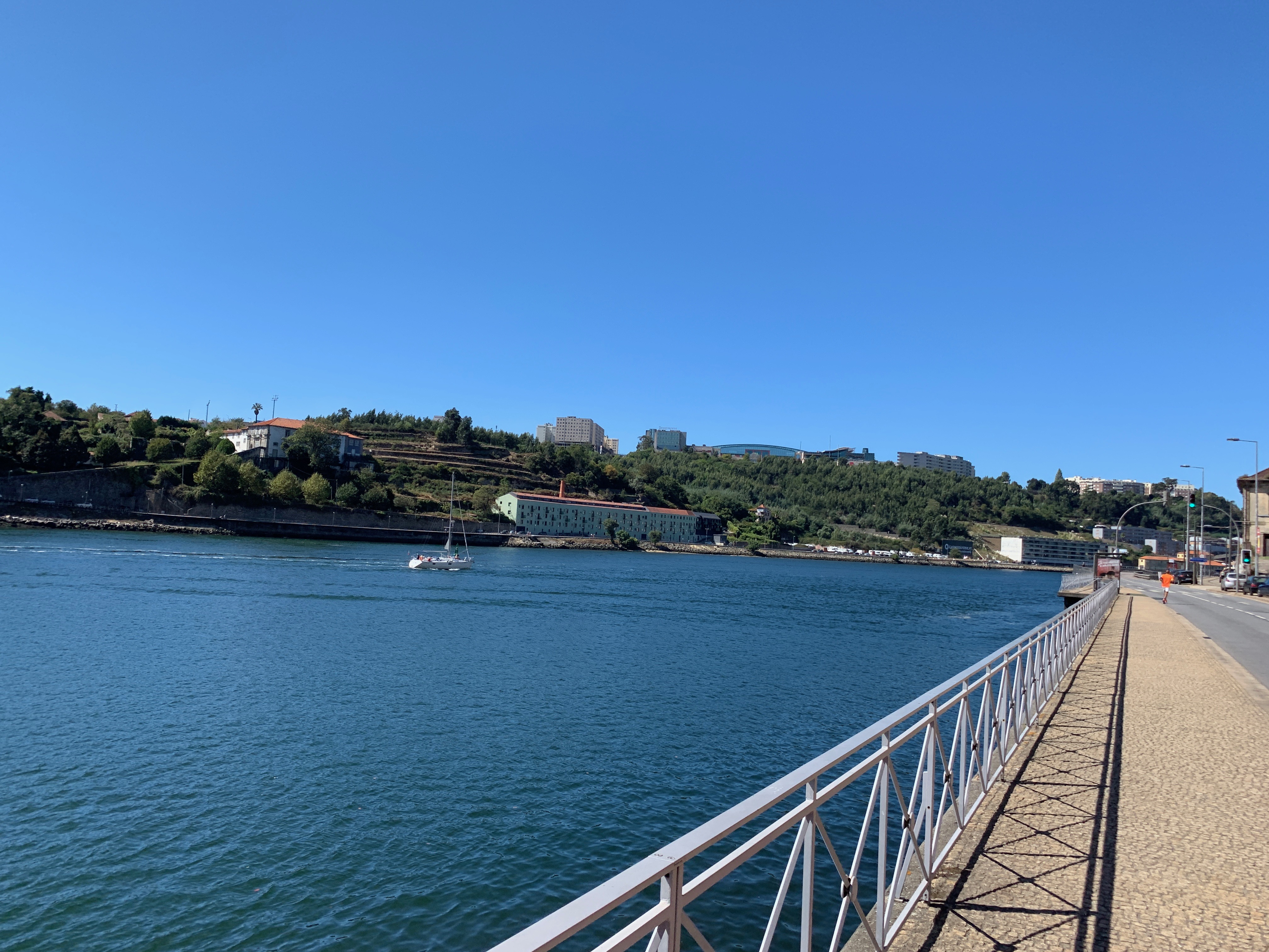 View of the Douro on the walk to Foz do Douro