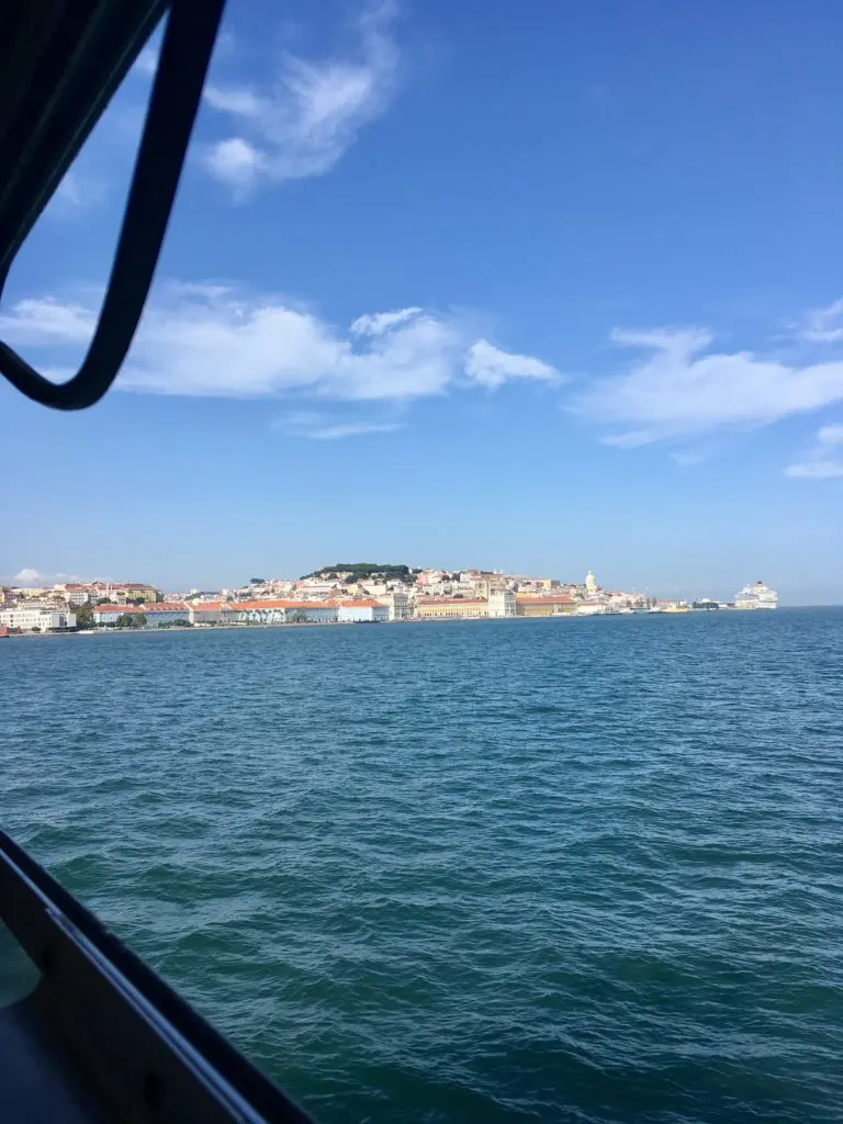 Lisbon Ferry Ride View