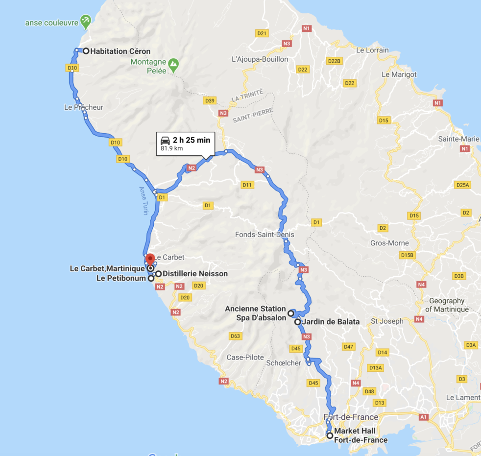 The Perfect Long Weekend Itinerary in Martinique Day 1: Fort-de-France ...