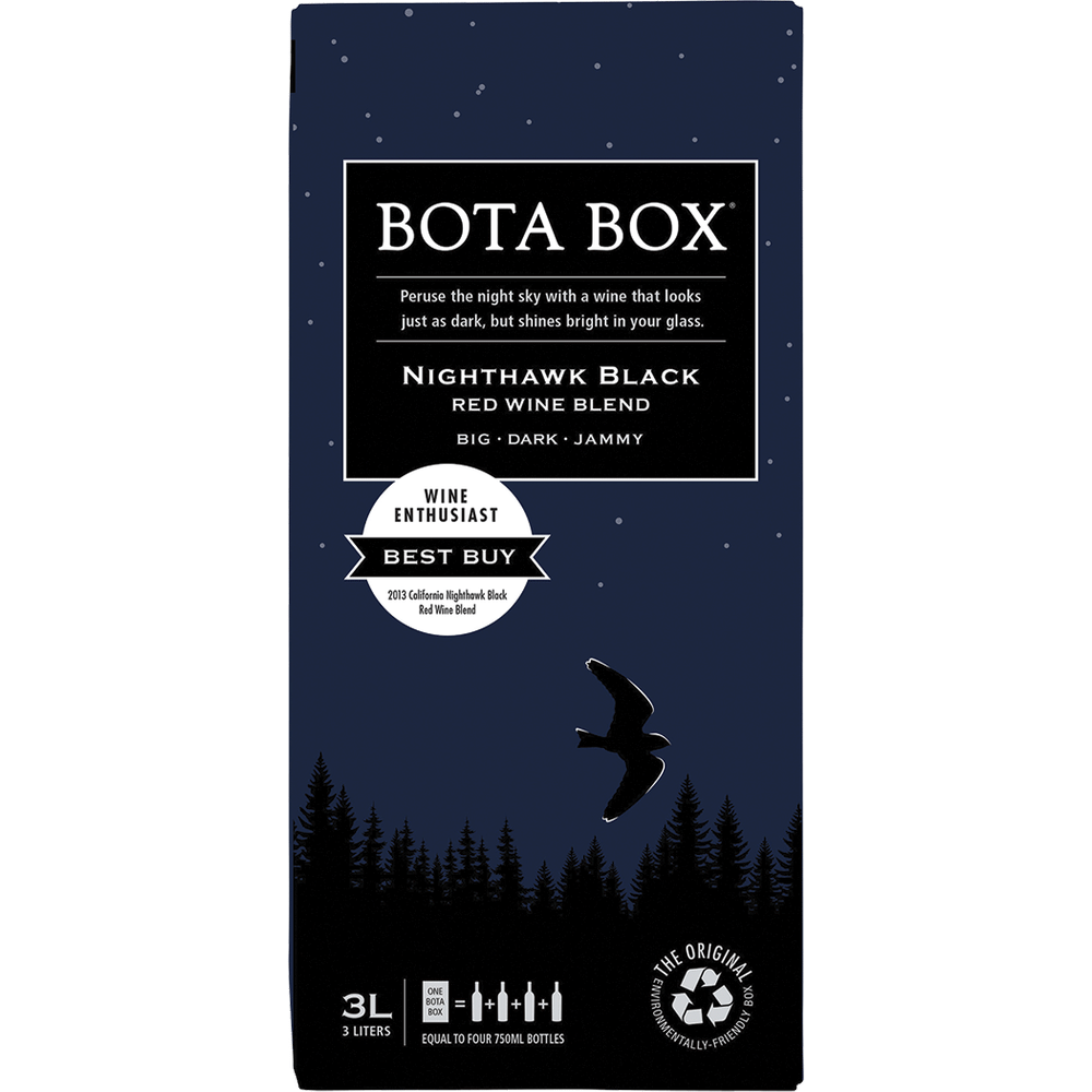 Bota Box Nighthawk Black Red Blend