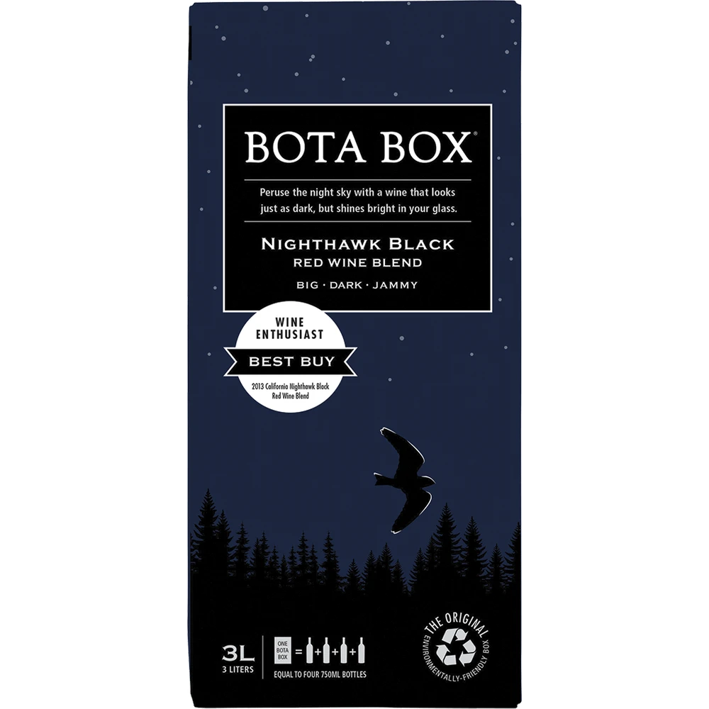 Bota Box Nighthawk Black Red Blend