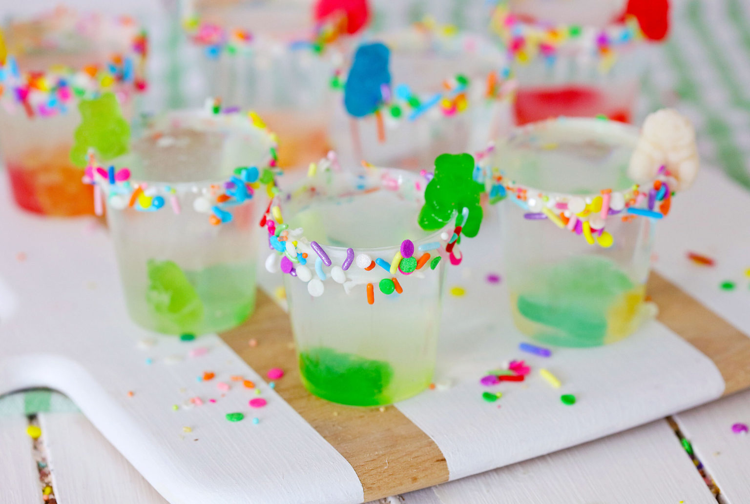 10 Fun Gummy Bear Drinks (Cocktails, Shots, & Jello Shots!) Outside