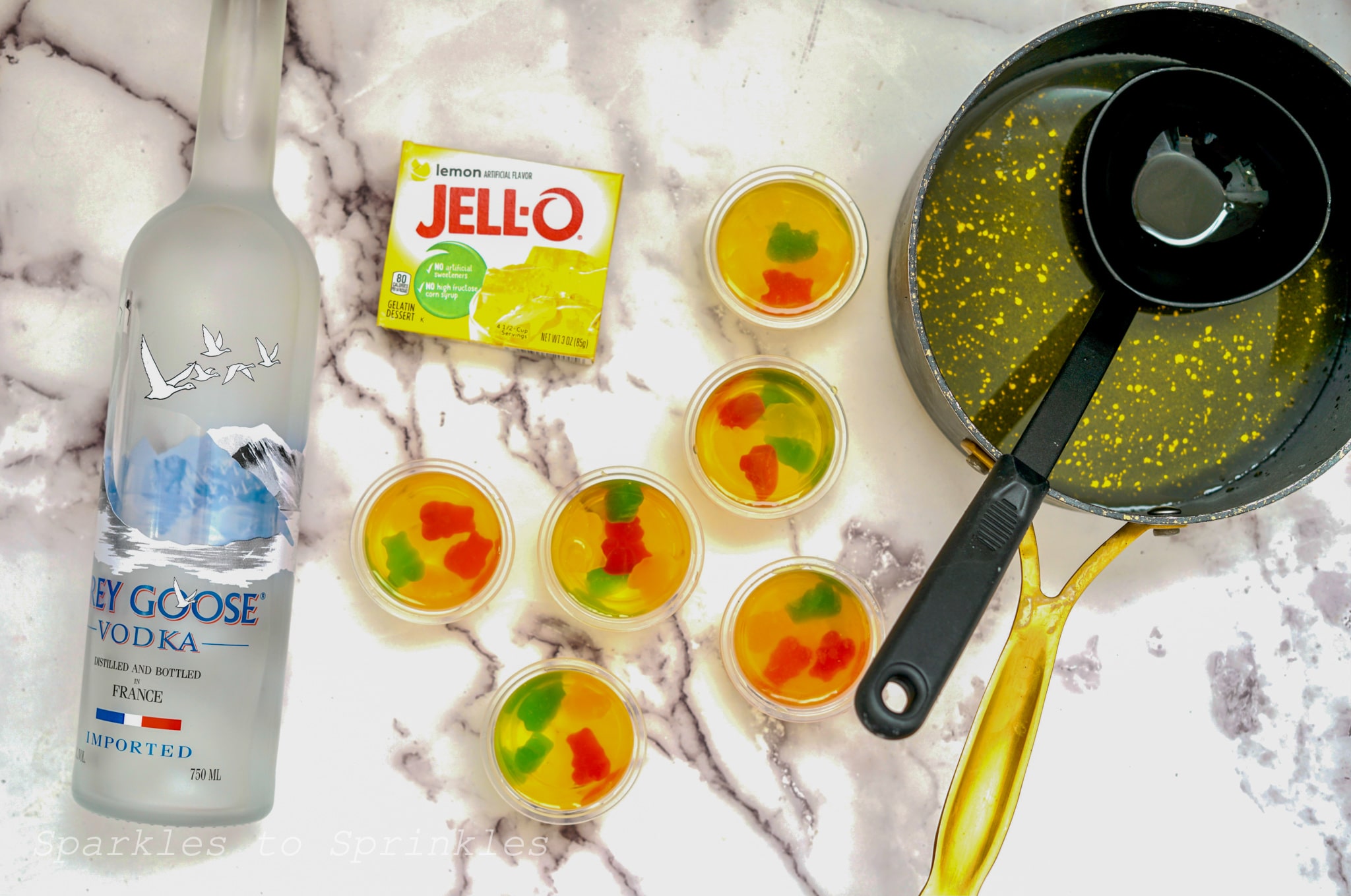 10 Fun Gummy Bear Drinks (Cocktails, Shots, & Jello Shots!) Outside