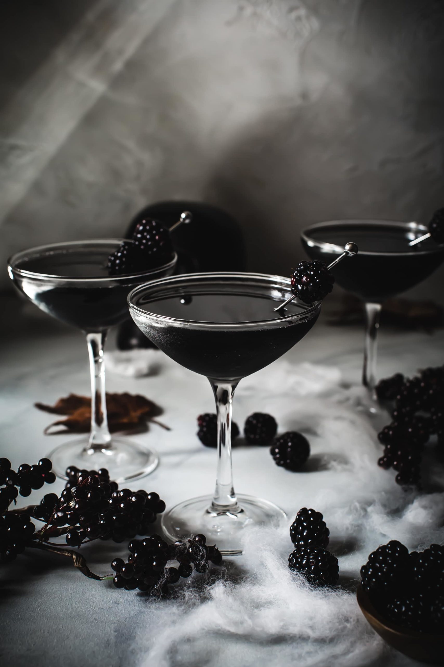 15 Pitch Black Cocktails | Outside The Wine Box